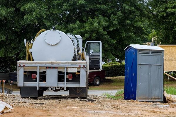 Porta Potty Rental of Huntington Park workers